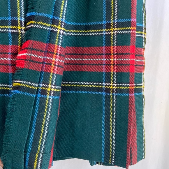 VNTG DEANS  of Scotland 100% pure new wool Tartan plaid skirt  SZ  10 - Picture 5 of 8